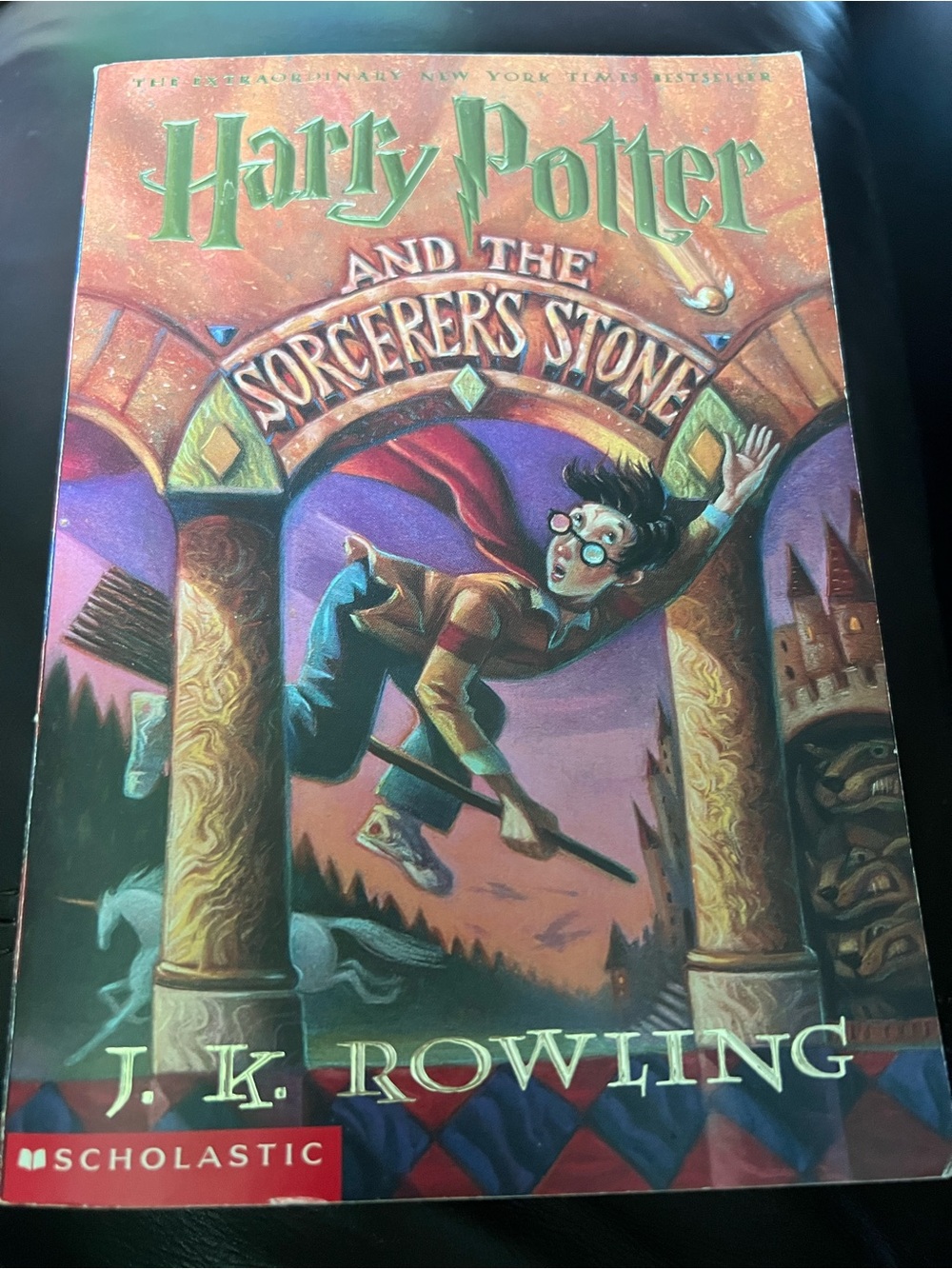 Harry Potter and the Sorcerer’s Stone By: J.K. Rowling 
Paperback